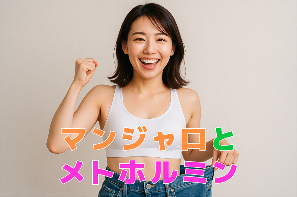 マンジャロとメトホルミンはどっちがいいの？切り替えと併用